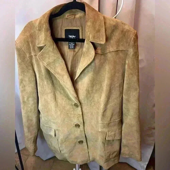 Mossimo Suede Leather Jacket - Picture 1 of 2
